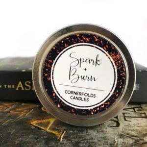 Cornerfolds Candles- Bookish Business Review